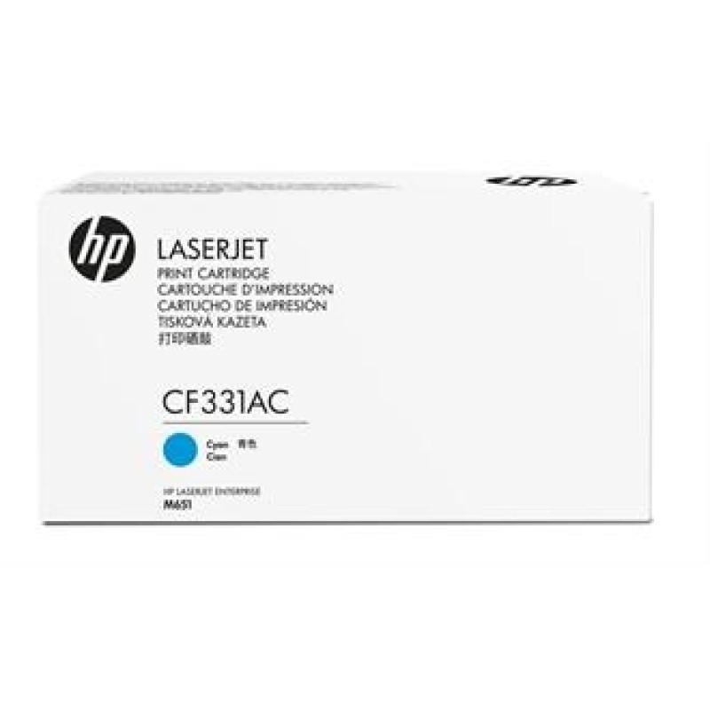 HP CF331AC 654A Mavi Orjinal Toner - LaserJet M651 T3324 HP CF331AC 654A Mavi Orjinal Toner - LaserJet M651 T3324