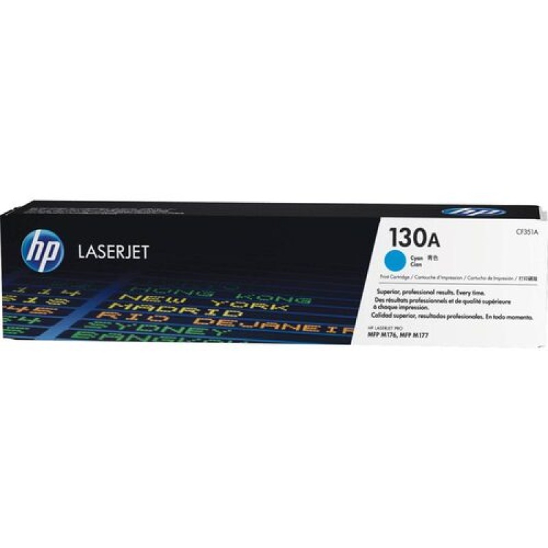 HP CF351A 130A Mavi Orjinal Toner - LaserJet M176 / M177 T4660