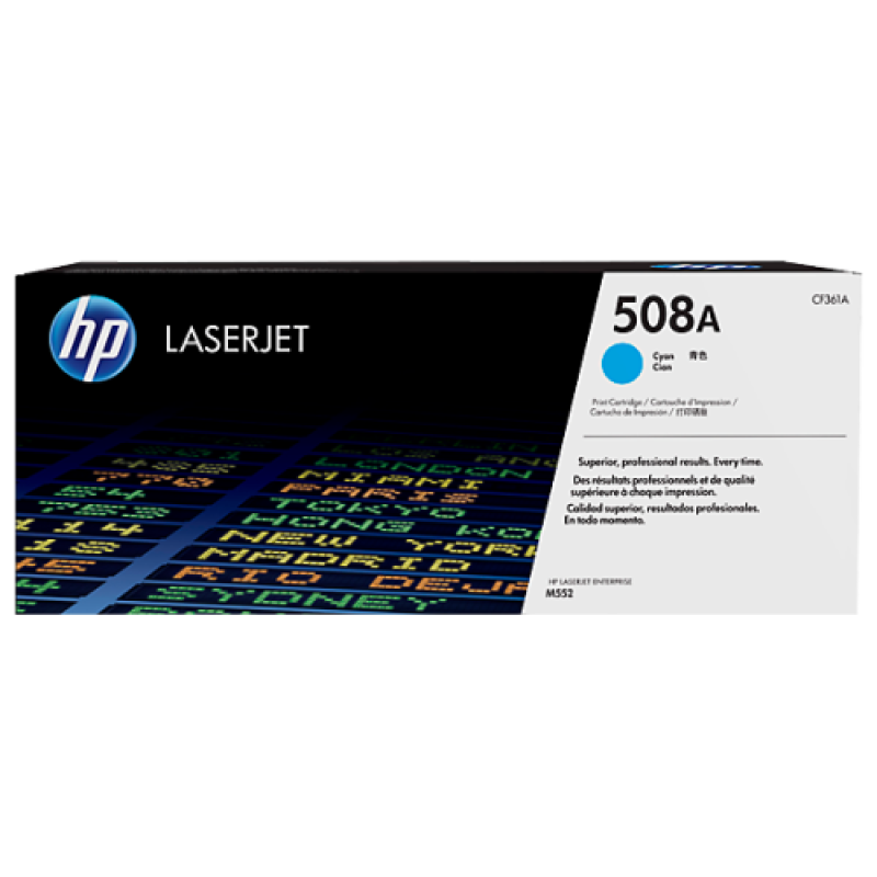 HP CF361A 508A Mavi Orjinal Toner - M552 / M553 T10985 HP CF361A 508A Mavi Orjinal Toner - M552 / M553 T10985