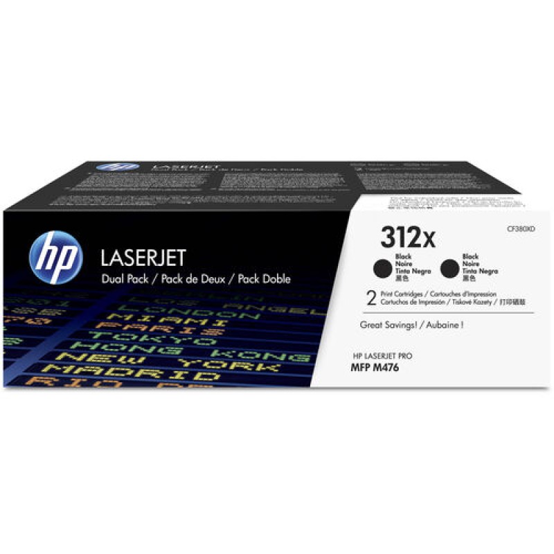 HP CF380XD 312X Siyah Orjinal Toner Yüksek Kapasite - LaserJet Pro M476dn T12882 HP CF380XD 312X Siyah Orjinal Toner Yüksek Kapasite - LaserJet Pro M476dn T12882