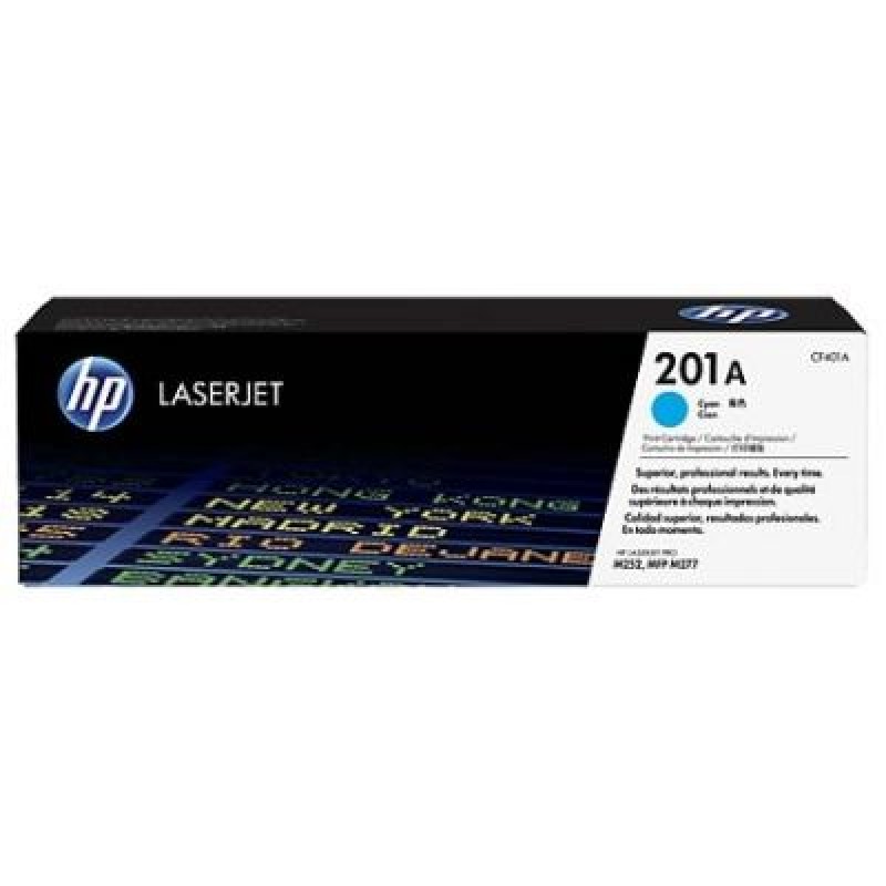 HP CF401A 201A Mavi Orjinal Toner - M252dw / M277dw T3528 HP CF401A 201A Mavi Orjinal Toner - M252dw / M277dw T3528