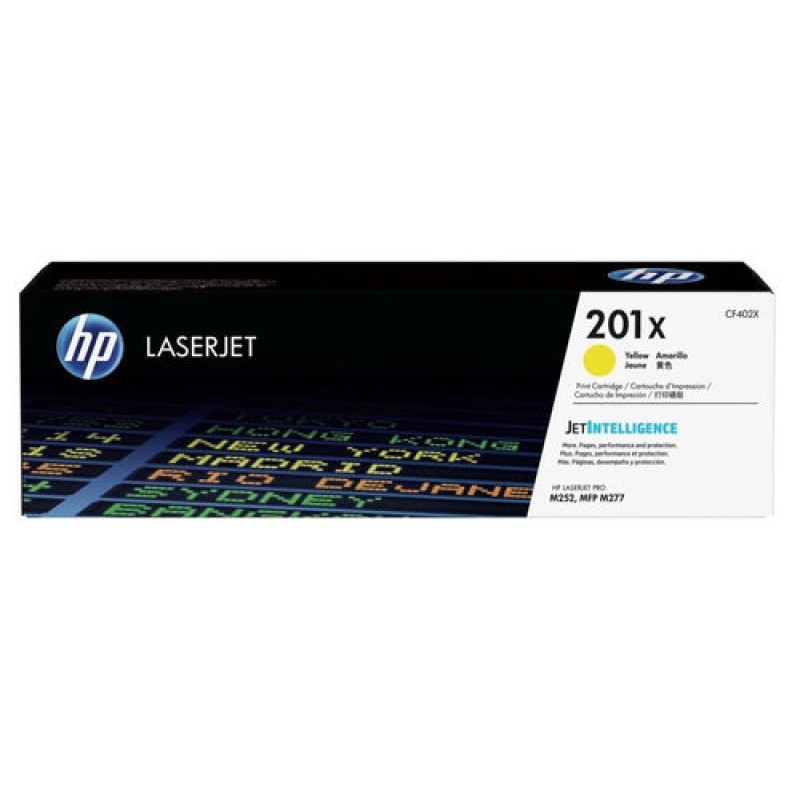 HP CF402X 201X Sarı Orjinal Toner Yüksek Kapasite - M252dw / M277dw T13081 HP CF402X 201X Sarı Orjinal Toner Yüksek Kapasite - M252dw / M277dw T13081