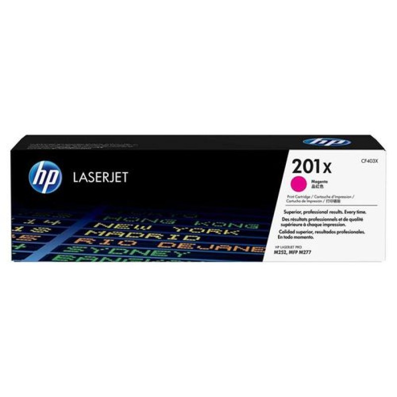HP CF403X 201X Kırmızı Orjinal Toner Yüksek Kapasite - M252dw / M277dw T11829