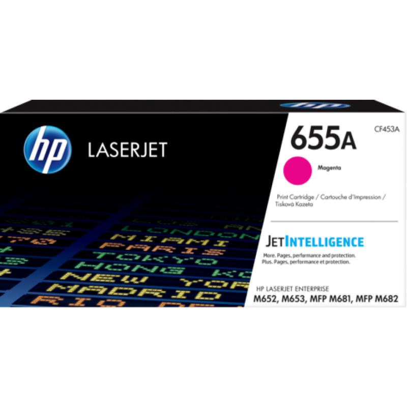 HP CF453A 655A Kırmızı Orjinal Toner - Laserjet M652dn / M653dn T9722 HP CF453A 655A Kırmızı Orjinal Toner - Laserjet M652dn / M653dn T9722
