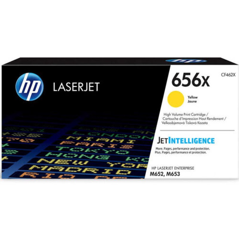 HP CF462X 656X Sarı Orjinal Toner Yüksek Kapasite - Laserjet M652dn / M653dn T12890
