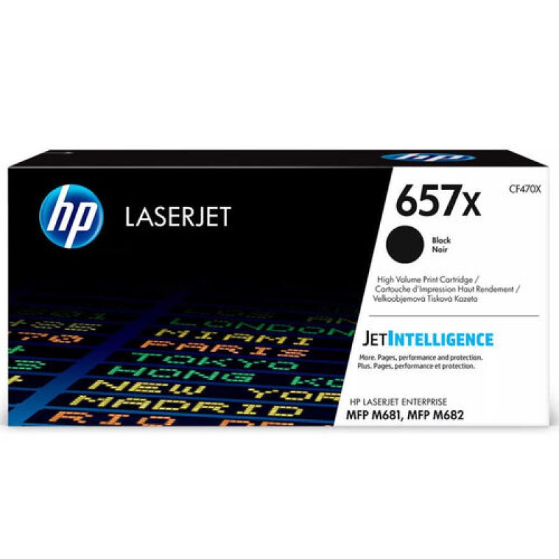 HP CF470X 657X Siyah Orjinal Toner - LaserJet M681dh / M681f T12910 HP CF470X 657X Siyah Orjinal Toner - LaserJet M681dh / M681f T12910