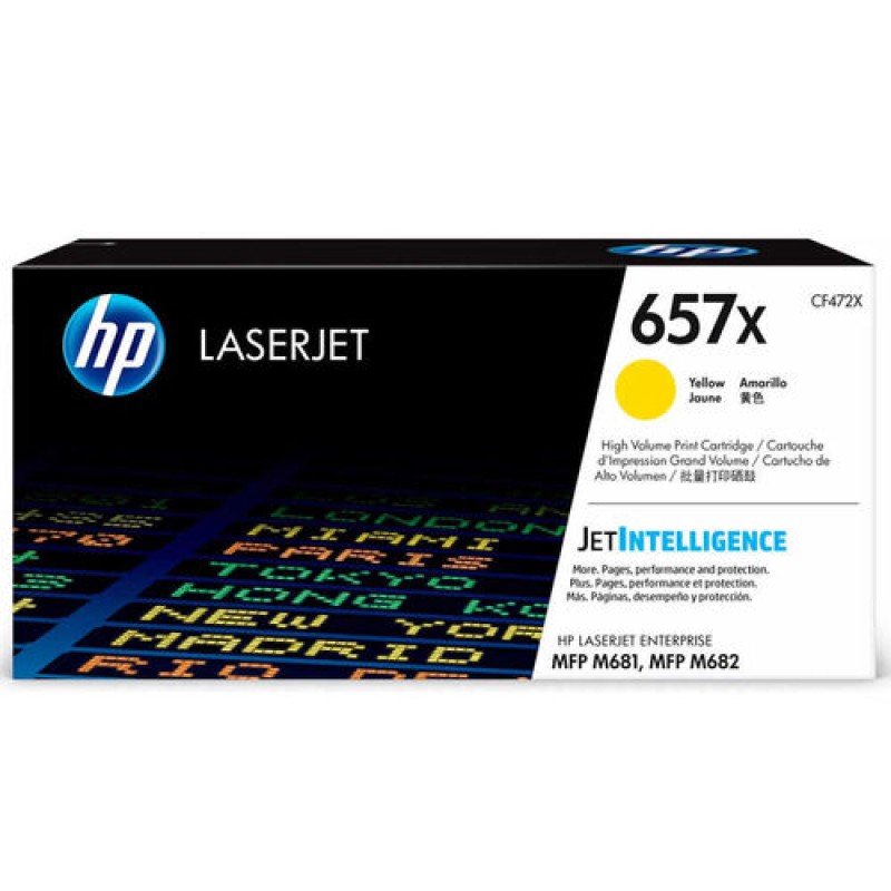 HP CF472X 657X Sarı Orjinal Toner - LaserJet M681dh / M681f T12908 HP CF472X 657X Sarı Orjinal Toner - LaserJet M681dh / M681f T12908