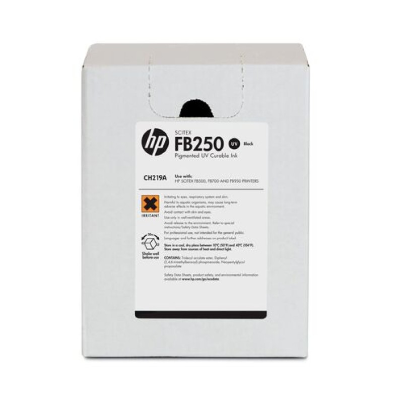 HP CH219A FB250 3 Litre Siyah Orjinal Scitex Mürekkep T12455 HP CH219A FB250 3 Litre Siyah Orjinal Scitex Mürekkep T12455