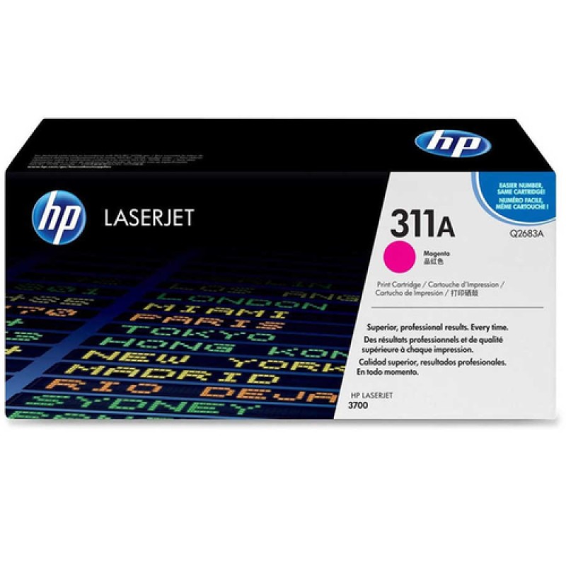 HP Q2683A 311A Kırmızı Orjinal Toner - LaserJet 3700 HP Q2683A 311A Kırmızı Orjinal Toner - LaserJet 3700