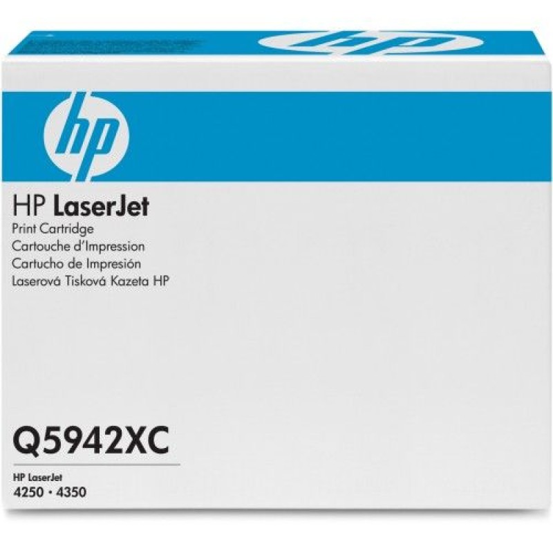 HP Q5942XC 42X Siyah Orjinal Toner - Laserjet 4250 T9242 HP Q5942XC 42X Siyah Orjinal Toner - Laserjet 4250 T9242