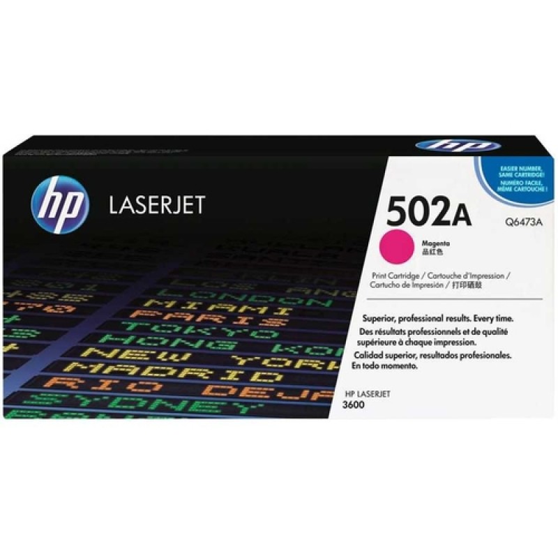 HP Q6473A 502A Kırmızı Orjinal Toner - Laserjet 3600 T10132 HP Q6473A 502A Kırmızı Orjinal Toner - Laserjet 3600 T10132