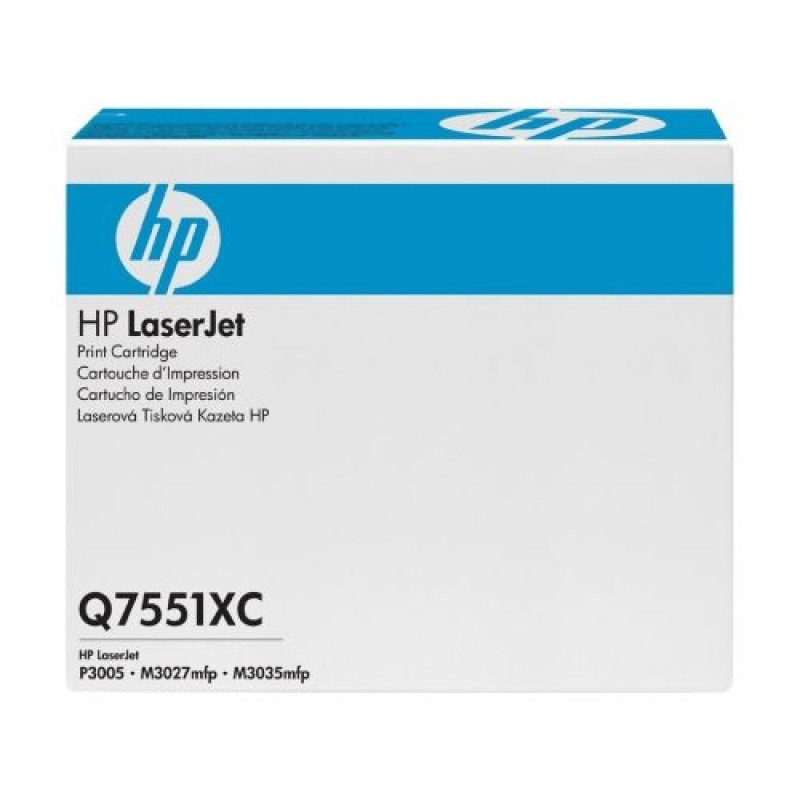 HP Q7551XC 51X Siyah Orjinal Toner - LaserJet 3005 T4624