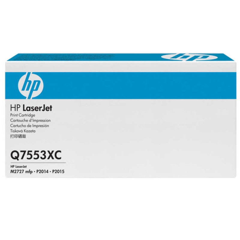HP Q7553XC 53X Siyah Orjinal Toner - LaserJet P2014 T3604 HP Q7553XC 53X Siyah Orjinal Toner - LaserJet P2014 T3604