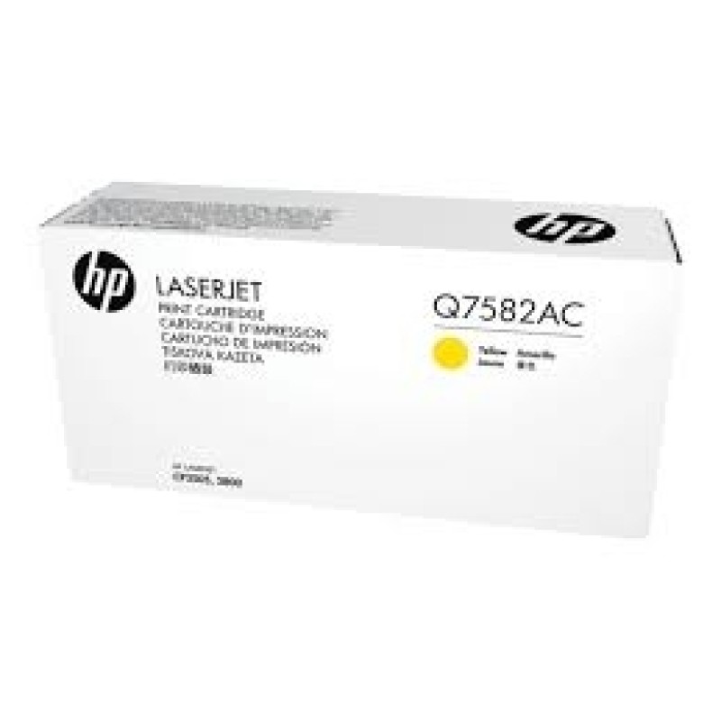 HP Q7582AC 503A Sarı Orjinal Toner - Laserjet 3600 T4484 HP Q7582AC 503A Sarı Orjinal Toner - Laserjet 3600 T4484