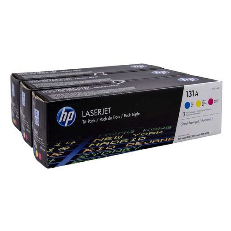 HP U0SL1AM 131A 3'lü Paket Orjinal Toner - M251 / M276 T12923 HP U0SL1AM 131A 3'lü Paket Orjinal Toner - M251 / M276 T12923