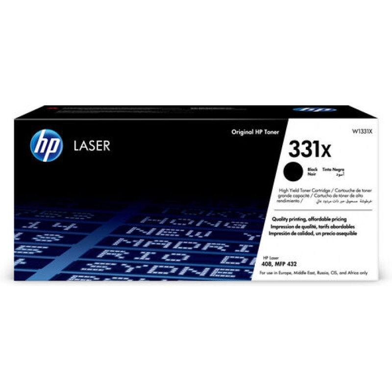 HP W1331X 331X Siyah Orjinal Toner - MFP432fdn / 408dn T13458 HP W1331X 331X Siyah Orjinal Toner - MFP432fdn / 408dn T13458