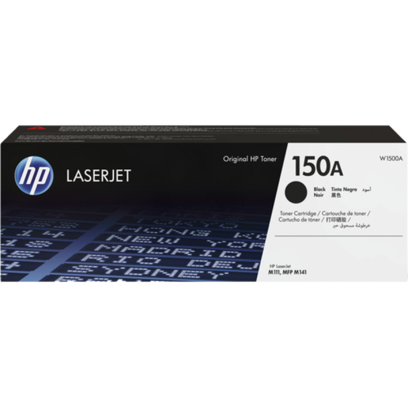 HP W1500A 150A Siyah Orjinal Toner - M111 / MFP M141 HP W1500A 150A Siyah Orjinal Toner - M111 / MFP M141