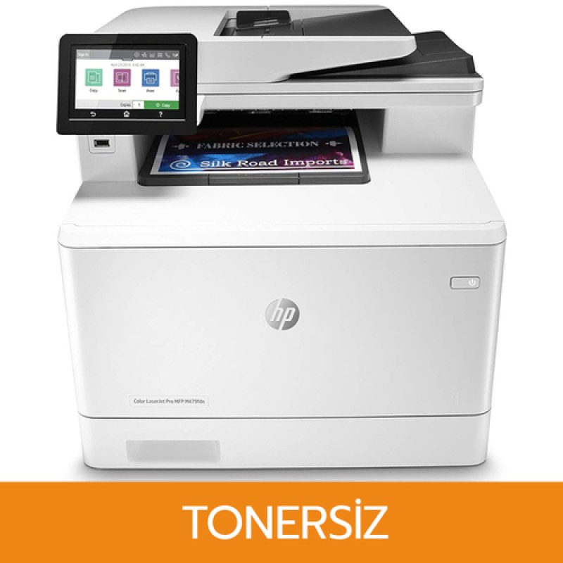 HP W1A79A Colour LaserJet Pro MFP M479fdn Çok Fonksiyonlu Lazer Yazıcı Tarayıcı + Faks + Fotokopi Tonersiz HP W1A79A Colour LaserJet Pro MFP M479fdn Çok Fonksiyonlu Lazer Yazıcı Tarayıcı + Faks + Fotokopi Tonersiz