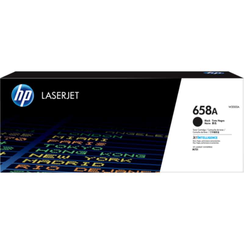 HP W2000A 658A Siyah Orjinal Toner - Laserjet Enterprise M751 T11289 HP W2000A 658A Siyah Orjinal Toner - Laserjet Enterprise M751 T11289