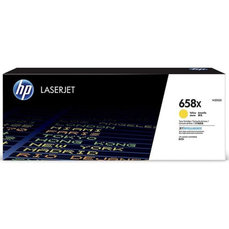 HP W2002X 658X Sarı Orjinal Toner Yüksek Kapasite - Laserjet Enterprise M751 T11294 HP W2002X 658X Sarı Orjinal Toner Yüksek Kapasite - Laserjet Enterprise M751 T11294