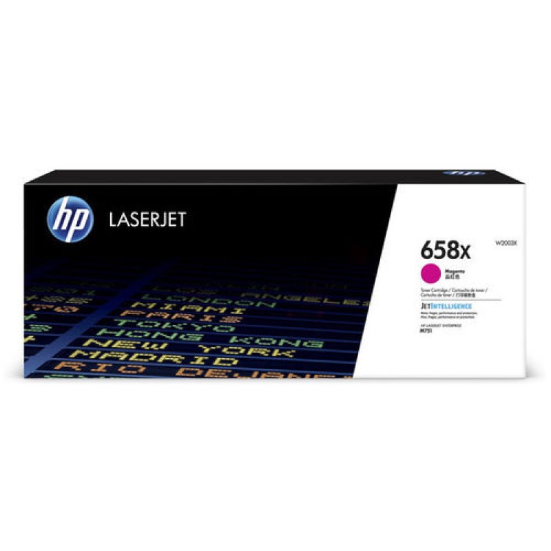 HP W2003X 658X Kırmızı Orjinal Toner Yüksek Kapasite - Laserjet Enterprise M751 T11296