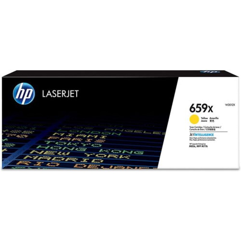 HP W2012X 659X Sarı Orjinal Toner - LaserJet MFP M776dn / M776zs T13118 HP W2012X 659X Sarı Orjinal Toner - LaserJet MFP M776dn / M776zs T13118