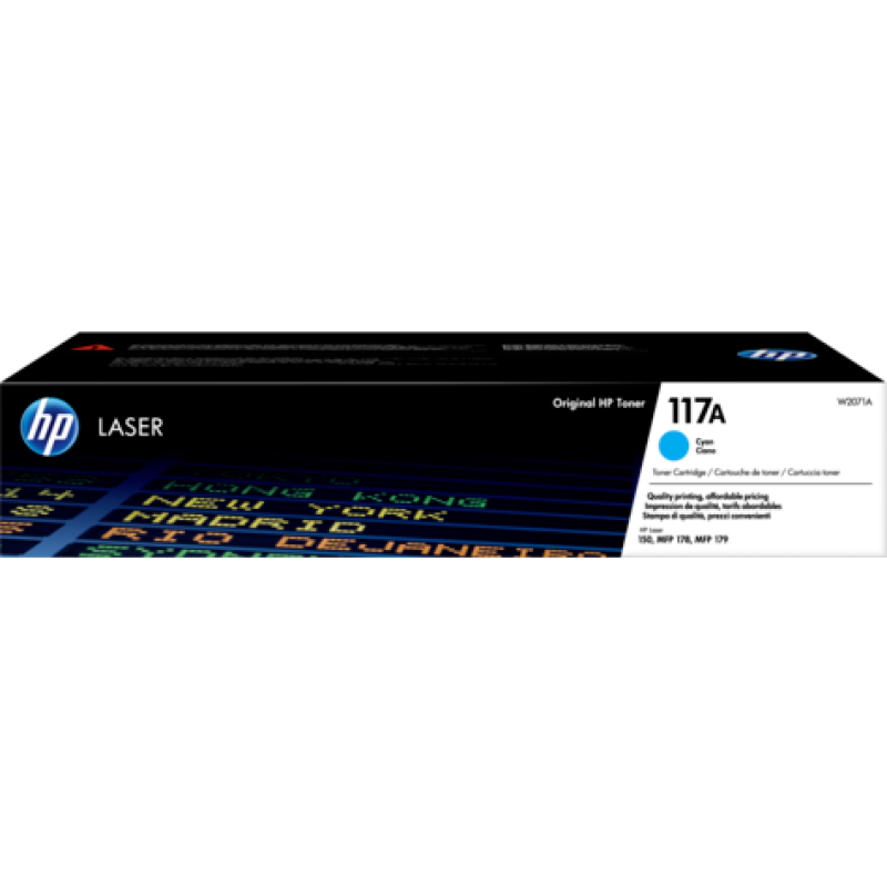 HP W2071A 117A Mavi Orjinal Toner - Laserjet MFP 178nw / 179nw T11325 HP W2071A 117A Mavi Orjinal Toner - Laserjet MFP 178nw / 179nw T11325