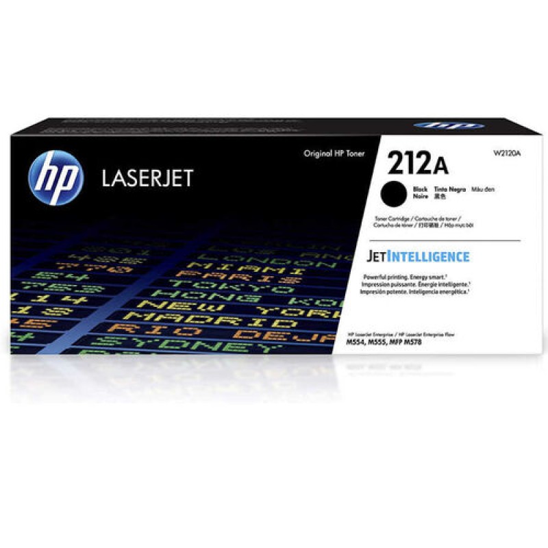 HP W2120A 212A Siyah Orjinal Toner Yüksek Kapasite - M554dn / M555dn T15116 HP W2120A 212A Siyah Orjinal Toner Yüksek Kapasite - M554dn / M555dn T15116