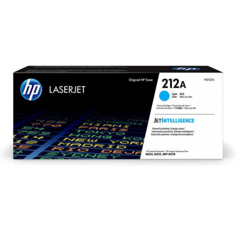 HP W2121A 212A Mavi Orjinal Toner Yüksek Kapasite - M554dn / M555dn T15117 HP W2121A 212A Mavi Orjinal Toner Yüksek Kapasite - M554dn / M555dn T15117
