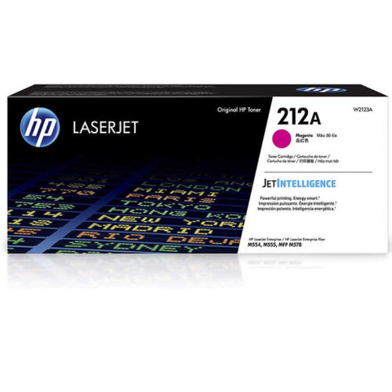 HP W2123A 212A Kırmızı Orjinal Toner Yüksek Kapasite - M554dn / M555dn T15119 HP W2123A 212A Kırmızı Orjinal Toner Yüksek Kapasite - M554dn / M555dn T15119