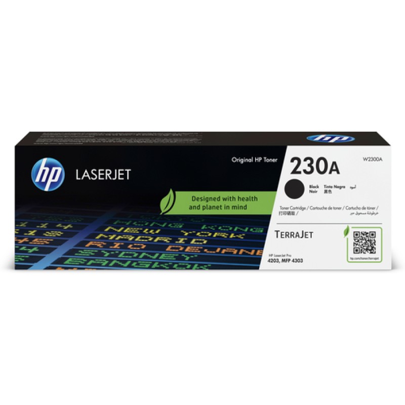 HP W2300A 230A Siyah Orjinal Toner - LaserJet Pro 4203dn HP W2300A 230A Siyah Orjinal Toner - LaserJet Pro 4203dn
