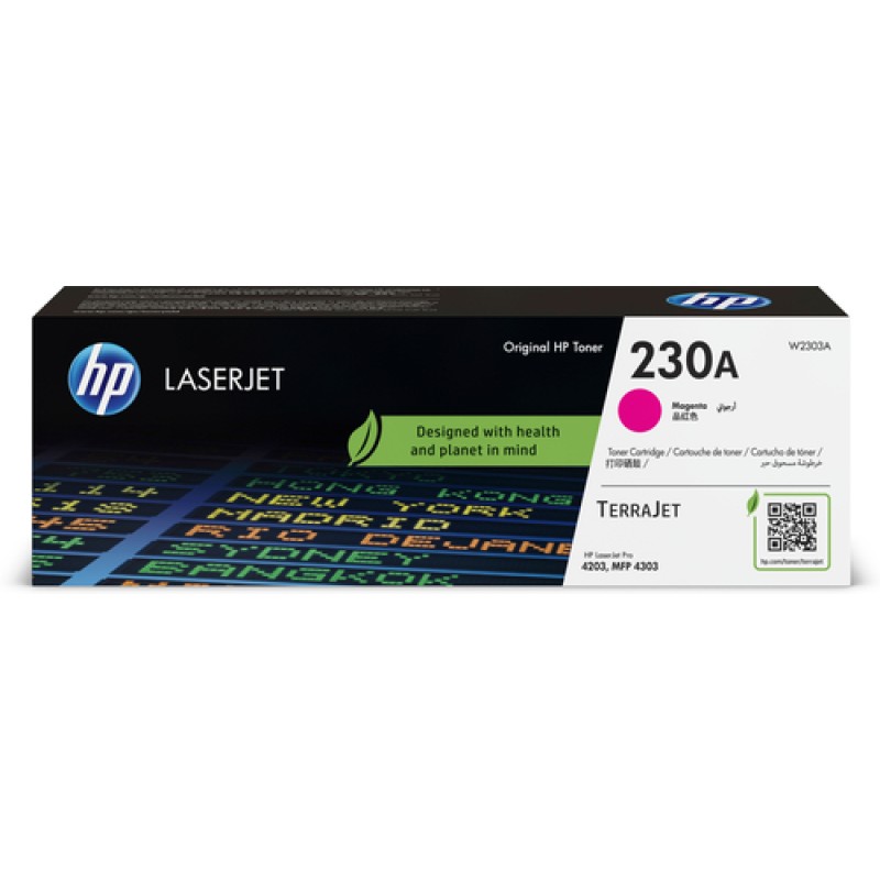 HP W2303A 230A Kırmızı Orjinal Toner - LaserJet Pro 4203dn HP W2303A 230A Kırmızı Orjinal Toner - LaserJet Pro 4203dn