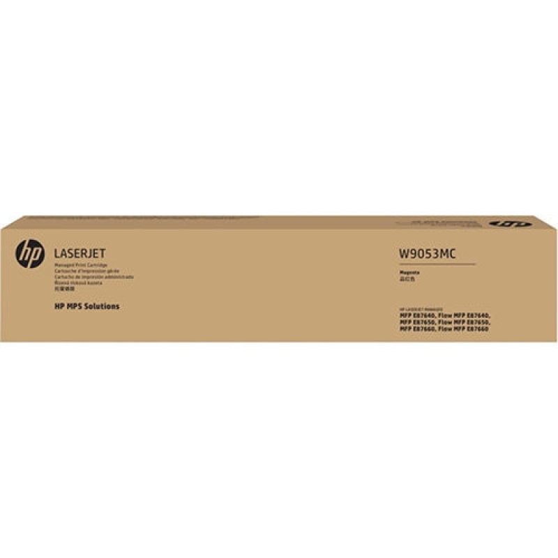 HP W9053MC Kırmızı Orjinal Toner - Laserjet Managed E87640dn / E87650dn T9886