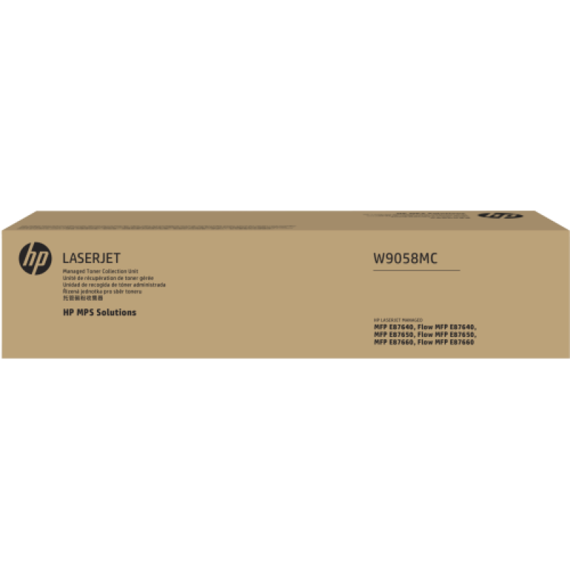 HP W9058MC Orjinal Atık Toner Kutusu - Laserjet Managed E87640dn / E87650dn T10659 HP W9058MC Orjinal Atık Toner Kutusu - Laserjet Managed E87640dn / E87650dn T10659