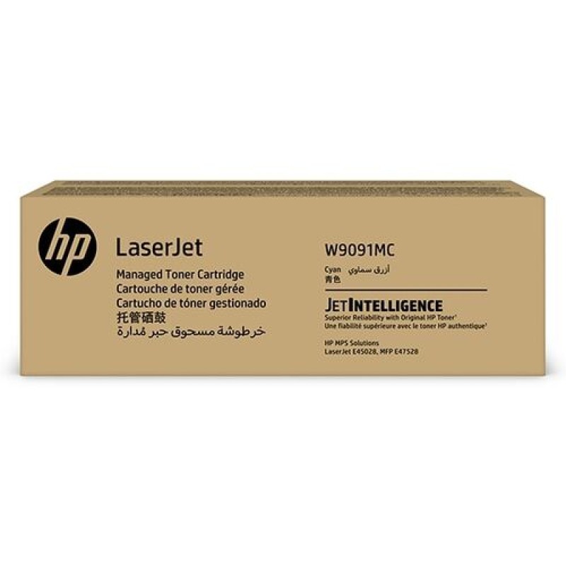 HP W9091MC Mavi Orjinal Toner - E45028dn / E47528 T16439 HP W9091MC Mavi Orjinal Toner - E45028dn / E47528 T16439