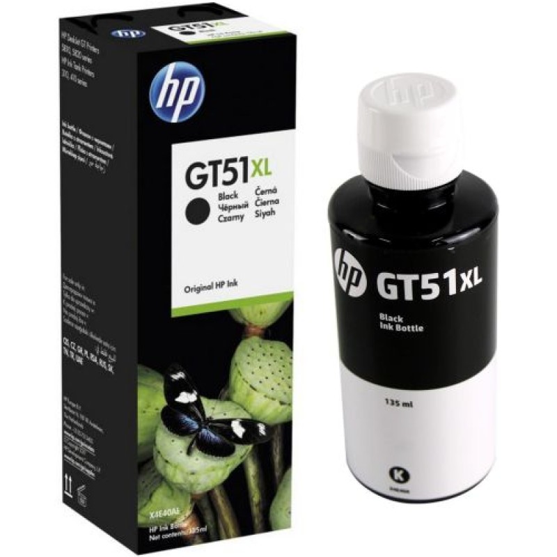 HP X4E40AE GT-51XL Siyah Orjinal Mürekkep Kartuşu T7720 HP X4E40AE GT-51XL Siyah Orjinal Mürekkep Kartuşu T7720