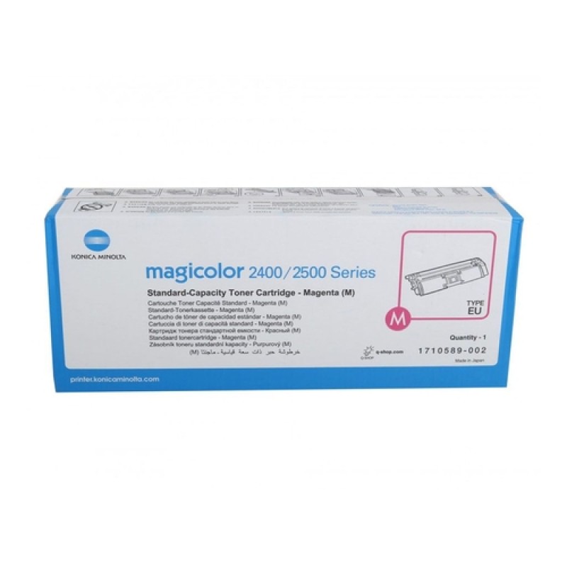 Konica Minolta 1710589-002 Kırmızı Orjinal Toner - 2430 / 2450 T5523 Konica Minolta 1710589-002 Kırmızı Orjinal Toner - 2430 / 2450 T5523