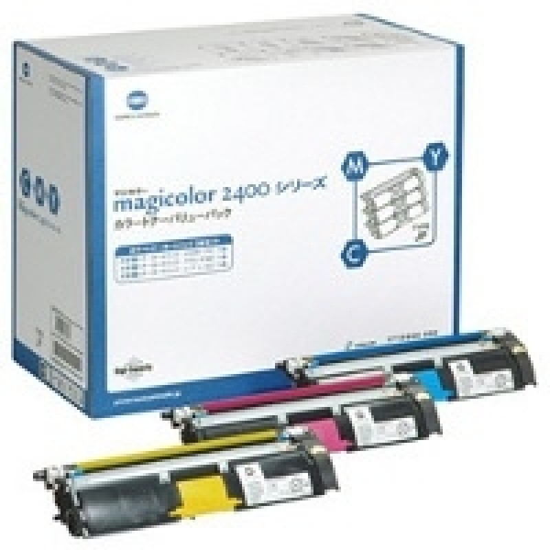 Konica Minolta 1710595-001 3 Renkli Orjinal Toner - 2400W / 2340DL T5489 Konica Minolta 1710595-001 3 Renkli Orjinal Toner - 2400W / 2340DL T5489