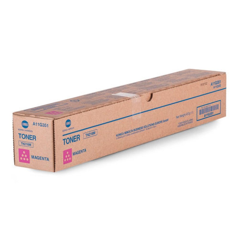 Konica Minolta TN-216M A11G351 Kırmızı Orjinal Toner - C220 / C280 T4669 Konica Minolta TN-216M A11G351 Kırmızı Orjinal Toner - C220 / C280 T4669