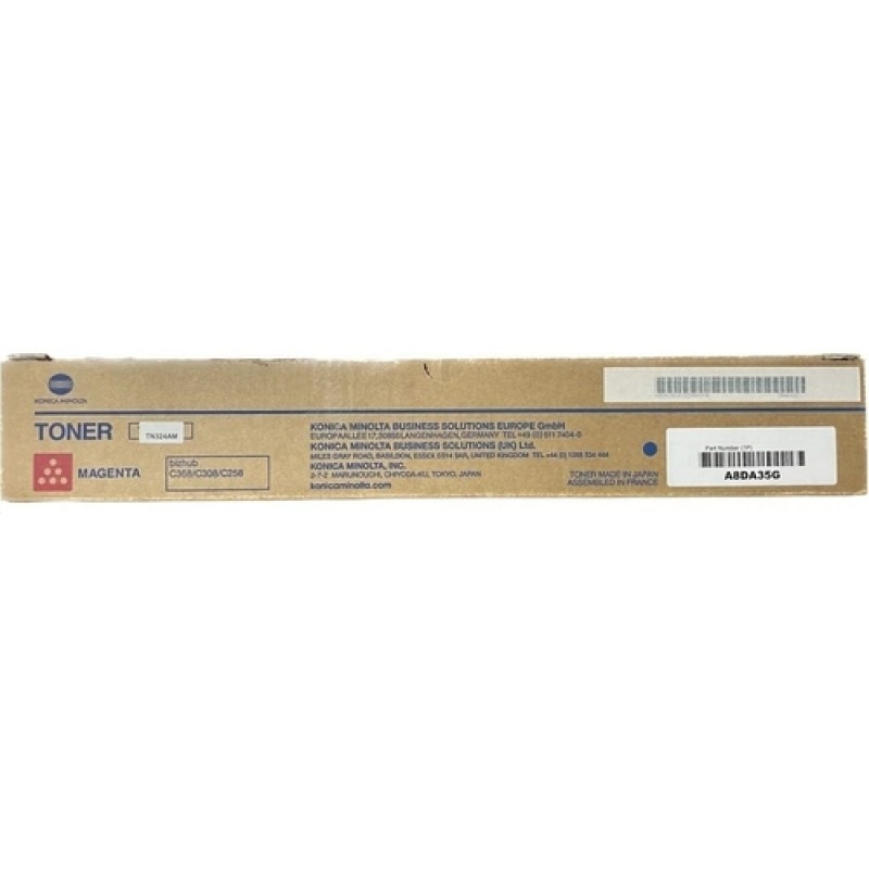 Konica Minolta TN-324AM A8DA35G Kırmızı Orjinal Toner - C258 / C308 Konica Minolta TN-324AM A8DA35G Kırmızı Orjinal Toner - C258 / C308