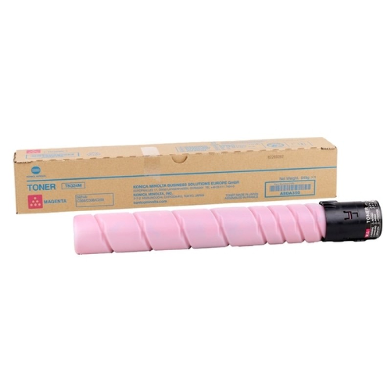 Konica Minolta TN-324M A8DA350 Kırmızı Orjinal Toner - Bizhub C258 / C308 Konica Minolta TN-324M A8DA350 Kırmızı Orjinal Toner - Bizhub C258 / C308