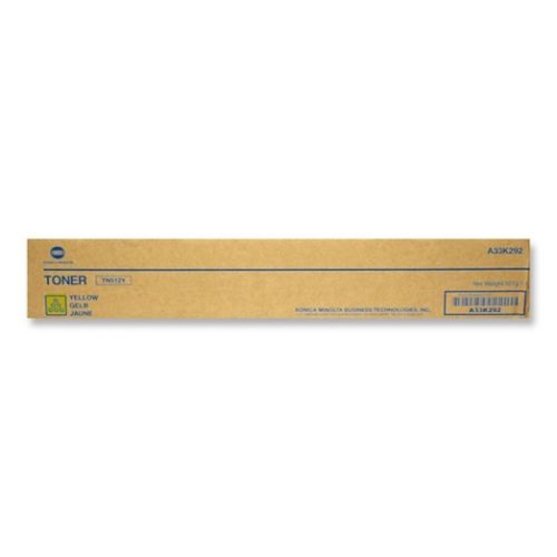 Konica Minolta TN-512Y A33K252 Sarı Orjinal Toner - Bizhub C454 / C554 T6899 Konica Minolta TN-512Y A33K252 Sarı Orjinal Toner - Bizhub C454 / C554 T6899