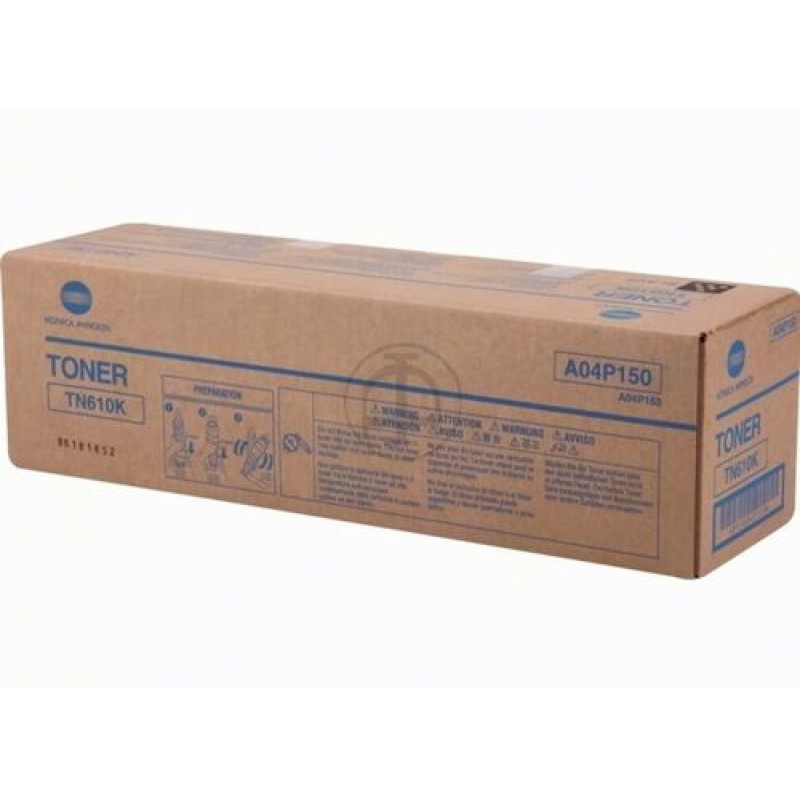 Konica Minolta TN-610K A04P150 Siyah Orjinal Toneri - C5500 / C6500 T12588 Konica Minolta TN-610K A04P150 Siyah Orjinal Toneri - C5500 / C6500 T12588
