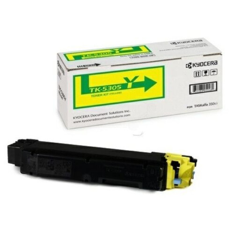Kyocera Mita TK-5305 1T02VMANL0 Sarı Orjinal Toner - TasKalfa 350ci T13179 Kyocera Mita TK-5305 1T02VMANL0 Sarı Orjinal Toner - TasKalfa 350ci T13179