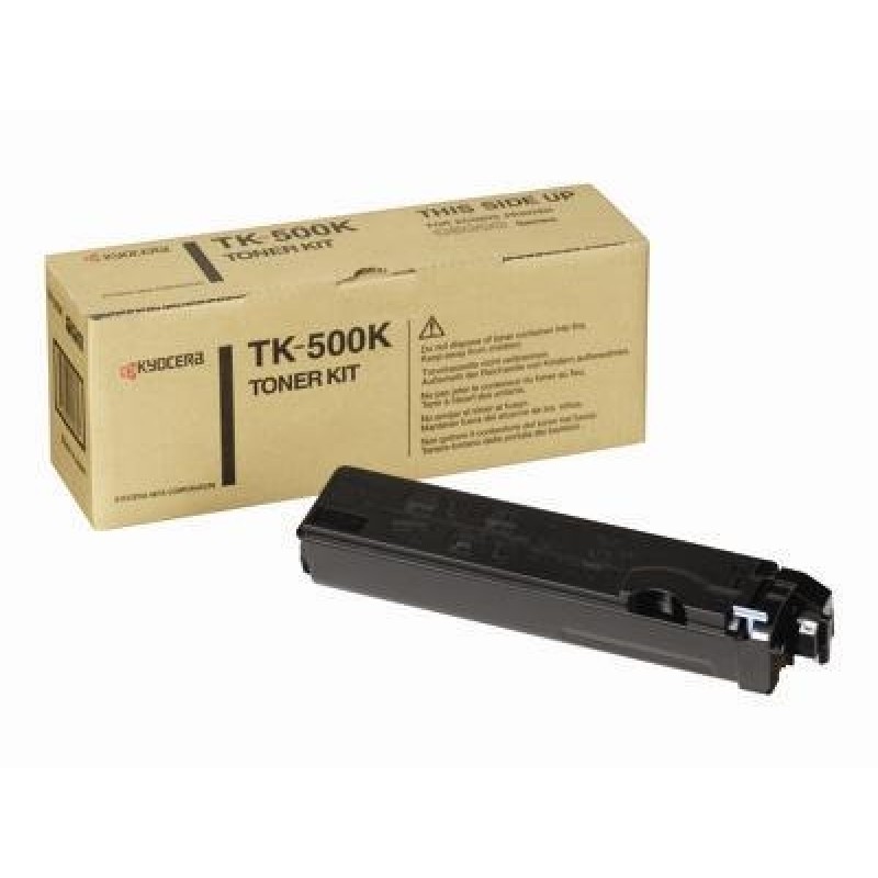 Kyocera TK-500K 370PD0KW Siyah Orjinal Toner - FS-C5016N T3046 Kyocera TK-500K 370PD0KW Siyah Orjinal Toner - FS-C5016N T3046
