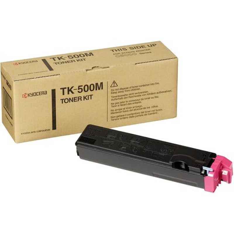 Kyocera TK-500M 370PD4KW Kırmızı Orjinal Toner - FS-C5016N T3049 Kyocera TK-500M 370PD4KW Kırmızı Orjinal Toner - FS-C5016N T3049