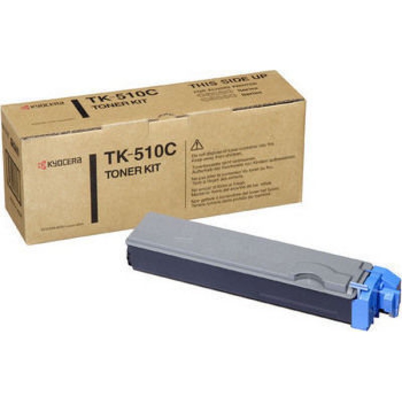 Kyocera TK-510C 1T02F3CEU0 Mavi Orjinal Toner - FS-C5020N / FS-C5025N T6846 Kyocera TK-510C 1T02F3CEU0 Mavi Orjinal Toner - FS-C5020N / FS-C5025N T6846