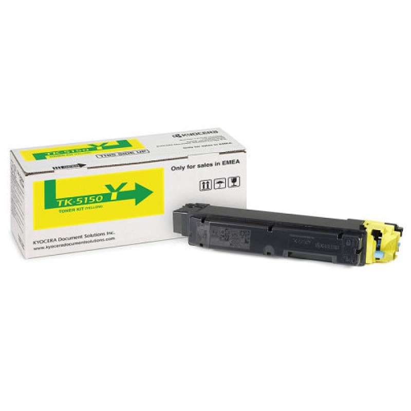 Kyocera TK-5150Y 1T02NSANL0 Sarı Orjinal Toner - M6035 / M6530 T7212 Kyocera TK-5150Y 1T02NSANL0 Sarı Orjinal Toner - M6035 / M6530 T7212
