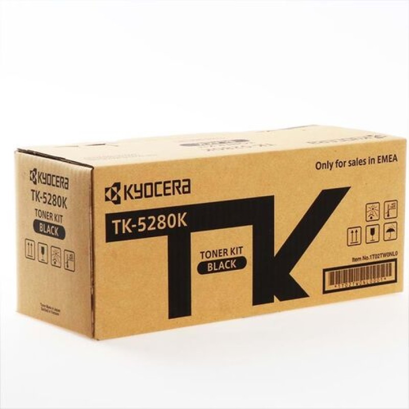 Kyocera TK-5280K 1T02TW0NL0 Siyah Orjinal Toner - P6235cdn / P6635cıdn T16158 Kyocera TK-5280K 1T02TW0NL0 Siyah Orjinal Toner - P6235cdn / P6635cıdn T16158
