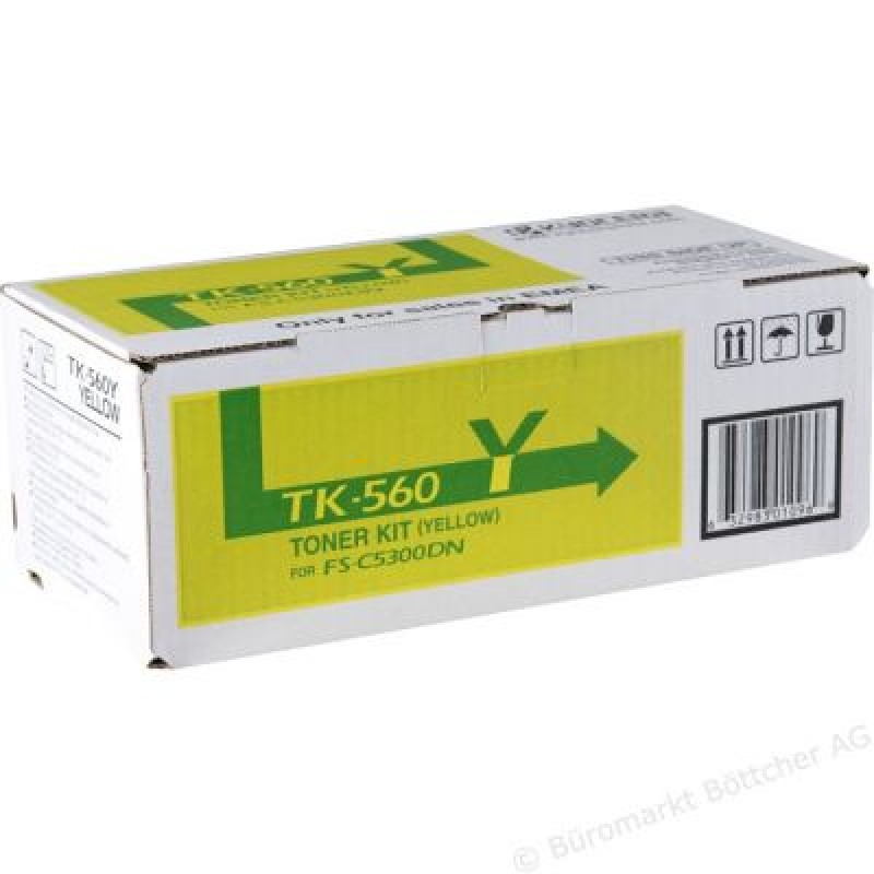 Kyocera TK-560Y 1T02HNAEU0 Sarı Orjinal Toner - FS-C5300 / FS-C5350 T5082 Kyocera TK-560Y 1T02HNAEU0 Sarı Orjinal Toner - FS-C5300 / FS-C5350 T5082